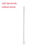 4Pcs/Set Bamboo Straw Reusable Straw