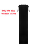 4Pcs/Set Bamboo Straw Reusable Straw