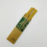 Eco-Friendly Set of 10 Bamboo Straw