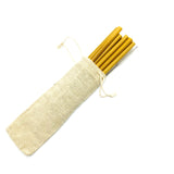Eco-Friendly Set of 10 Bamboo Straw