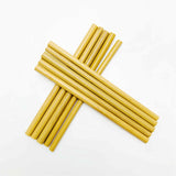 Eco-Friendly Set of 10 Bamboo Straw